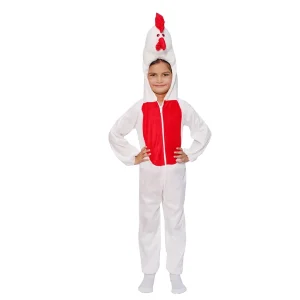 Hen Costume Dress Animal Kids Fancy Dress Costume - Attire Villa